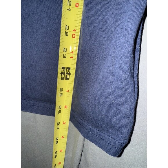 Penn University Quakers T-Shirt Blue Gidian Brand Adult Size Large - Picture 5 of 6